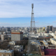 Aerial photo of Shukhov tower, Moscow, Russia